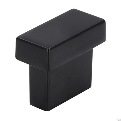 Puxador de móvel oblongo 1595 16 Metal Black Mat