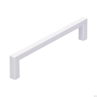 Puxador de móvel alongado 2108 128 Branco Metal