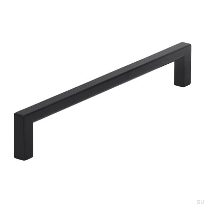 Puxador para móveis oblongo 2108 160 Metal Black Mat