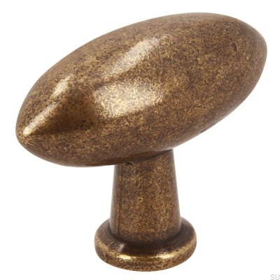 Maçaneta para móveis 2039 de bronze antigo