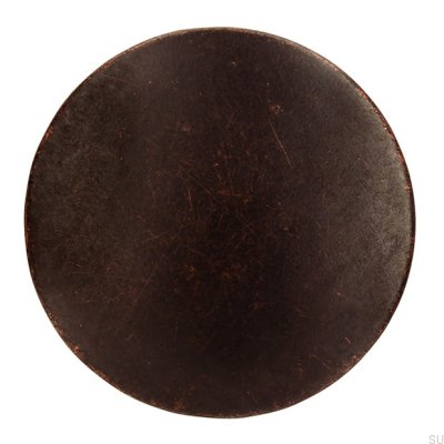 Maçaneta para móveis 2087F de cobre antigo preto