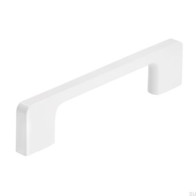 Puxador de móvel alongado 2027 128 Branco Metal
