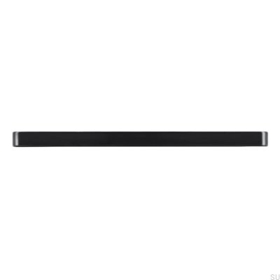 Puxador de móvel oblongo 2027 128 Metal Black Mat