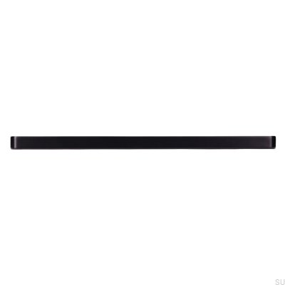 Puxador de móvel oblongo 2027 160 Metal Black Mat