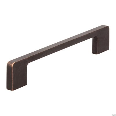 Puxador de móvel alongado 2027 160 Black Antique Copper