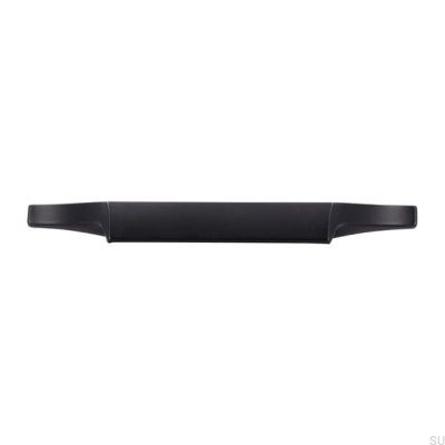 Puxador de móvel oblongo 2454 64 Metal Black Mat
