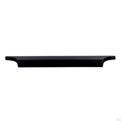 Puxador de móvel oblongo 2454 160 Metal Black Mat