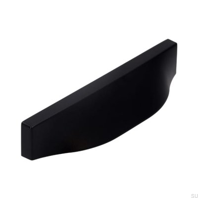 Puxador de móveis Shell 2447 64 Metal Black Mat