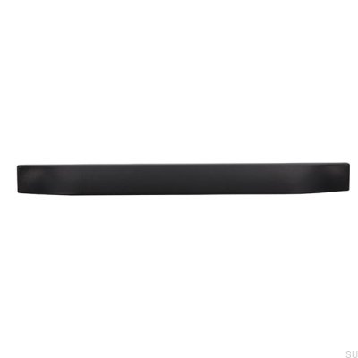 Puxador de móvel oblongo 2447 160 Metal Black Mat