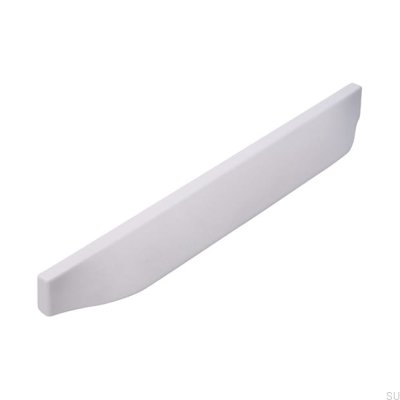 Puxador de móvel oblongo 2447 160 Metal White Mat