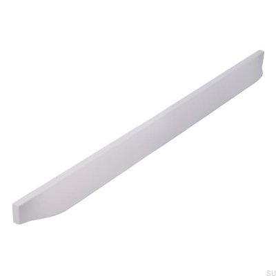 Puxador de móvel oblongo 2447 320 Metal White Mat