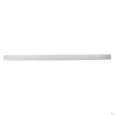 Puxador de móvel oblongo 2447 320 Metal White Mat