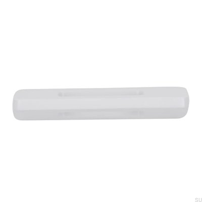 Puxador de móvel oblongo 2394 32 Metal White Mat