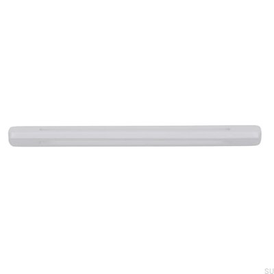 Puxador de móvel oblongo 2394 96 Metal White Mat