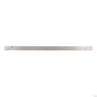Puxador de móvel oblongo 2414 320 Silver Brushed