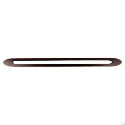 Puxador de móvel alongado 2374 320 Black Antique Copper