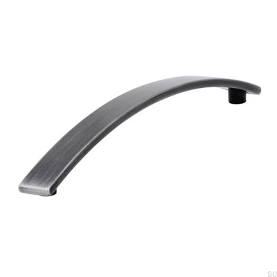 Puxador de móvel oblongo 2084 160 Antique Silver Brushed