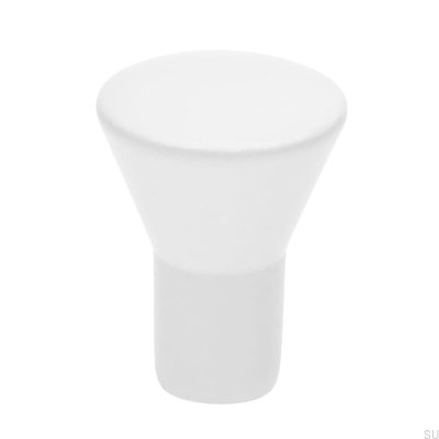 Maçaneta para móveis 819 metal branco