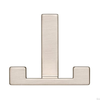 Cabide de parede 2325 32 prata escovada