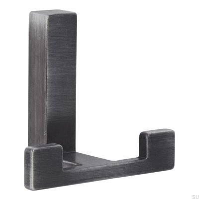 Suporte de parede 2325 32 antigo prateado escovado