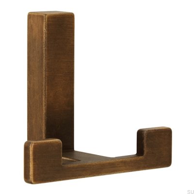 Cabide de parede 2325 32 antigo dourado escovado