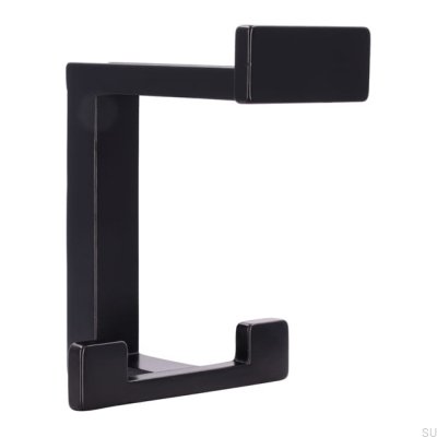 Cabide de parede 2324 32 Metal Black Mat