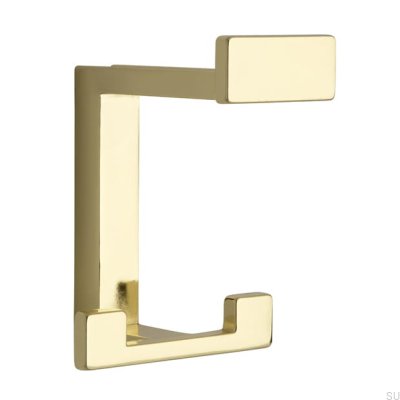 Cabide de parede 2324 32 ouro polido