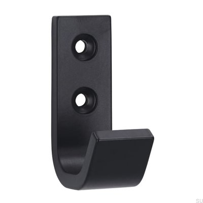 Cabide de parede 2314 16 metal preto