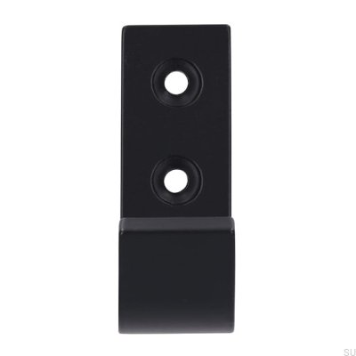 Cabide de parede 2314 16 metal preto