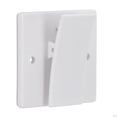 Gancho de parede H240 plástico branco