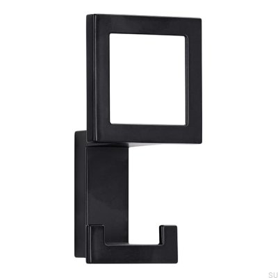 Cabide de parede 2434 24 Metal Black Mat