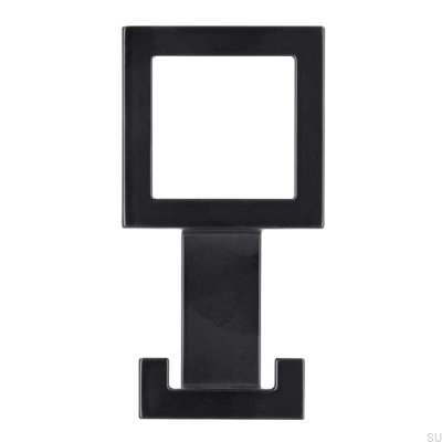 Cabide de parede 2434 24 Metal Black Mat