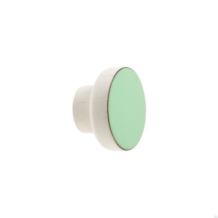 Galki do mebli SIMPLE WHITE - mietowy - DOT Manufacture.jpg