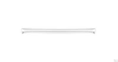Puxador de móveis longitudinal Soft 192 White Mat