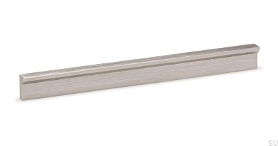 Puxador para móveis Angle 100, prata escovado
