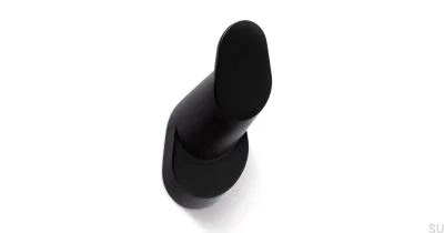 Cabide de parede Crestt Matt Black Eco