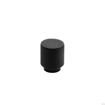 Botão para móveis Helix Stripe 30 Metal Preto