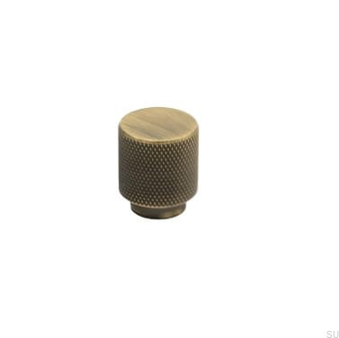 Botão de móveis Helix 30 Bronze antigo