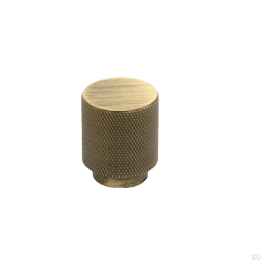 Helix 38 puxador para móveis bronze antigo