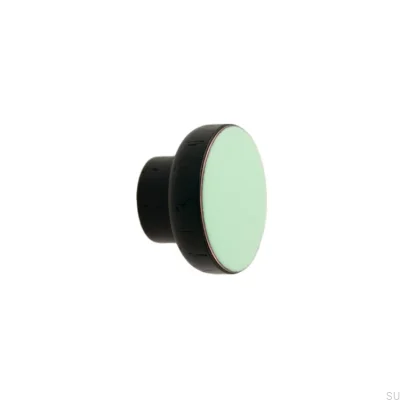 Puxador para móveis Simples Preto 40 Madeira Esmaltado Menta