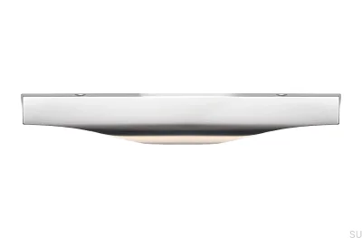 Puxador para móveis Edge Noma 0254 256 Anodizado Polido