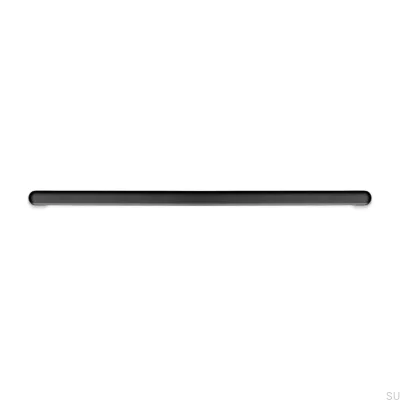 Puxador oblongo para móveis Luv 320 Black Mat