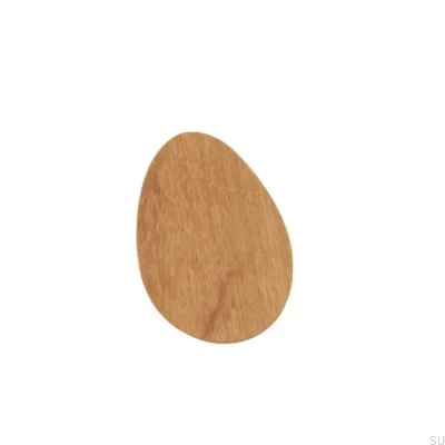 Pebble Mini puxador de móveis de madeira de carvalho