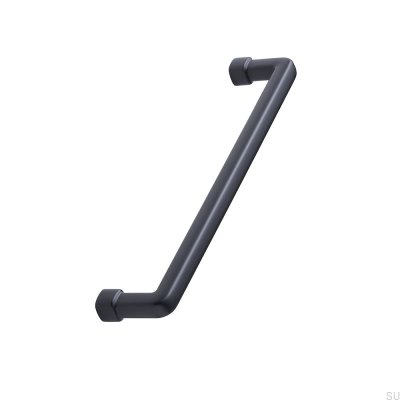 Puxador de móveis longo Equester 320 Black Mat