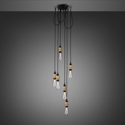 Lustre sem cúpulas 6.0 Gancho 2 m Latão