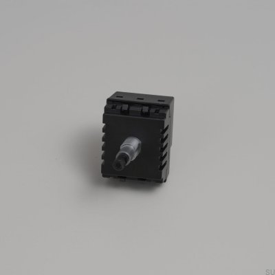 Módulo Dimmer LED 250W Multiponto Retrátil Preto Padrão Europeu