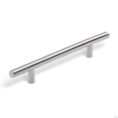 Puxador de móvel oblongo 1408R 160 Aço inoxidável