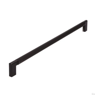Puxador para móveis oblongo 2457 320 Metal Black