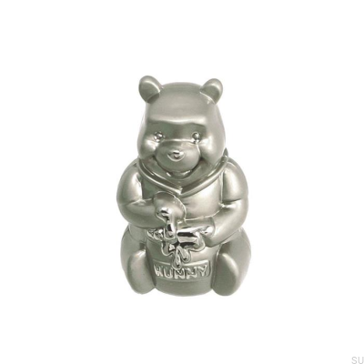 Puxador para móveis Winnie the Pooh 43x26 Níquel escovado