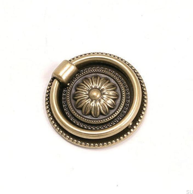 Puxador redondo para móveis 5249 38 Bronze antigo